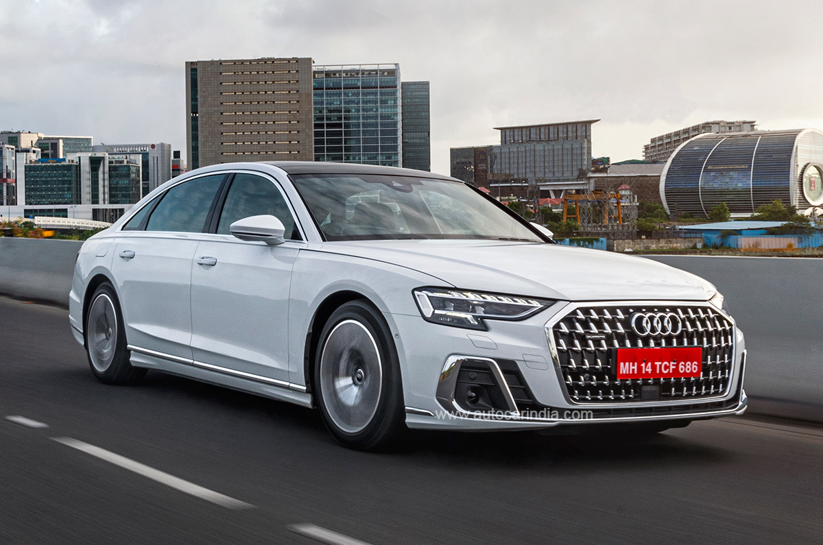 Audi has updated its top model A8