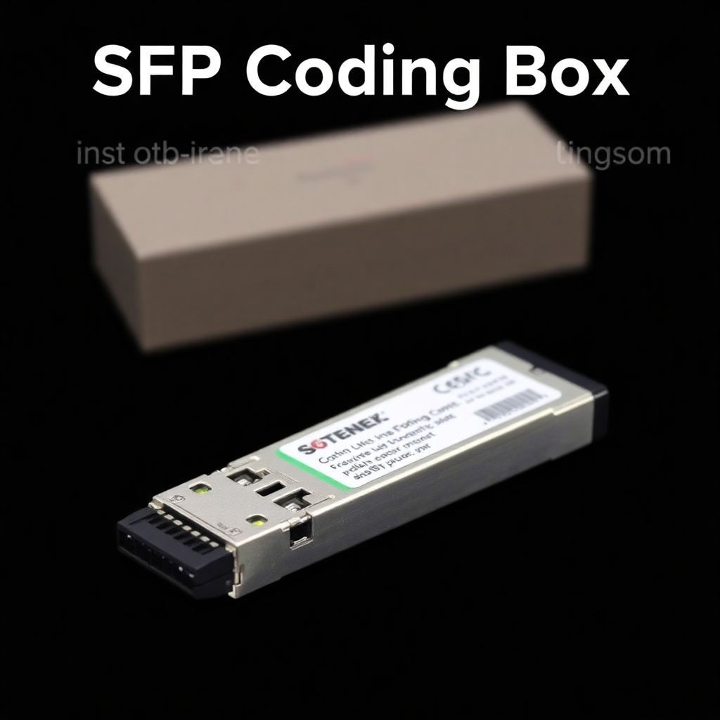 SFP coding box universal web programmer for modern optical transceivers and diagnostics